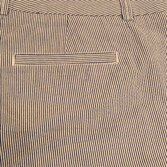 J. CREW "City Fit" Seersucker 5” Shorts Sz 14 NWOT - Picture 5 of 8